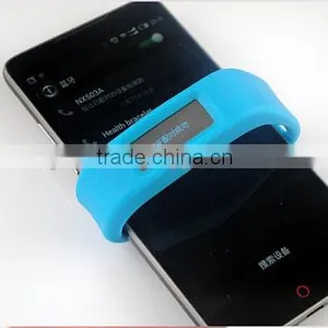 Smart Bluetooth Bracelet With Sports Sleep Healthy Silicone Fashion Wristband Pedometer Calories Monitoring Bracelet thumbnail-1