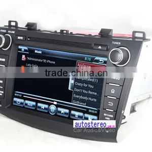 Autostereo Android Car MP3 Player for Mazda3 Car DVD GPS Navigation Central Multimedia Satnav BT PIP Ipod MP3 Player thumbnail-3