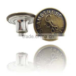 Custom Metal Shank Denim Buttons thumbnail-1