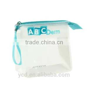 Clear Zipper Travel Wash Admission Package Storage Bag thumbnail-1