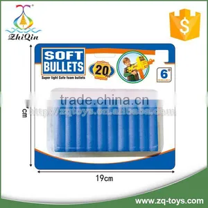 Shantou Toy Blue Nerf Bullets for Soft Bullet Gun thumbnail-1