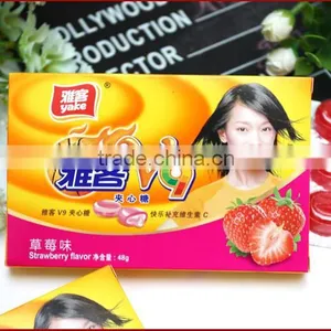 48g V9 Center Filled Hard Candy Confectionery thumbnail-2