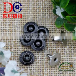 9mm Leather Rivet Studs Star Logo for Fashion Style Jacket Garment thumbnail-5