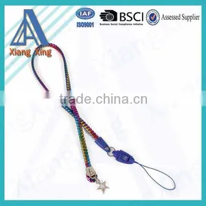 Customized Logo Cheap Plastic Diy Promotional Zipper Lanyard thumbnail-5