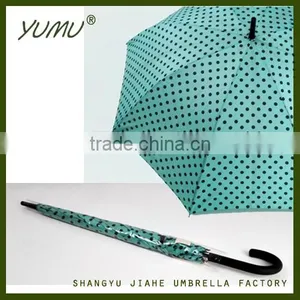 Ladies Long Umbrella With Polka Dots Printing thumbnail-1