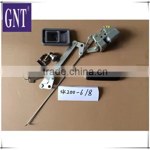 China Excavator SK200-6 SK200-8 Cab Door Lock Quality Choice thumbnail-1