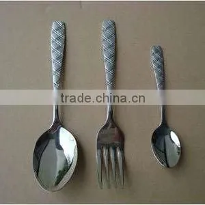 Stainless Steel Cutlery Fork and Spoon Set thumbnail-1
