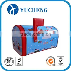 Santa Claus Metal Gift Tin Box thumbnail-1