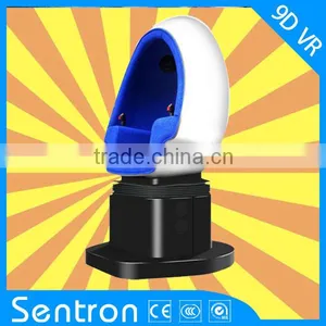 2016 Triple Interactive Virtual Reality Electric 1/3 Seats 360 Degree 9d Egg VR Cinema Simulator thumbnail-4