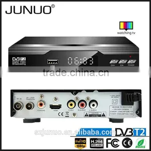 JUNUO Manufacture OEM Quality Full HD Strong Signal Tuner Mstar 7t01 Dvb t2 Digital tv Decoder Set Top Box Tanzania thumbnail-6
