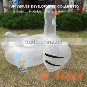 Factory Price PVC Swimming Pool Float Inflatable Swan in Stock thumbnail-4