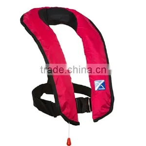 CE Approved Polyester+nylon Oxford Jet Ski Inflatable Life Jackets Low Price thumbnail-1