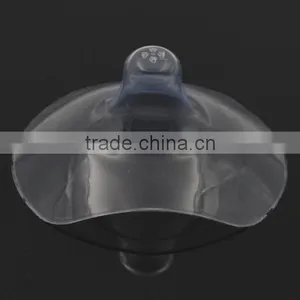Arc-shaped Breast Shield Cover Breast Silicon Shield Protector Used to Cover the Nipples From Sore During the Breast Feeding thumbnail-1