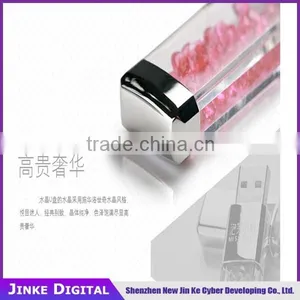 Newest Products Full Capacity OEM Crystal Swivel Usb Flash Drive 8GB 16gb 32gb thumbnail-2