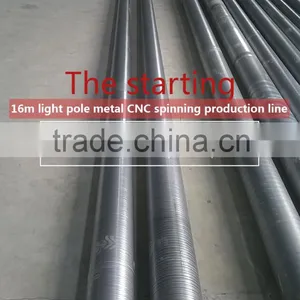 Metal Spinning Machine Light Pole Pole Spinning Machine CNC Spinning Forming Light Pole Spinning Machine thumbnail-2