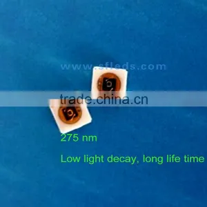 Ultraviolet 250nm 254nm 260nm 265nm 270nm 275nm 280nm 285nm 290nm 300nm 310nm UVA UVB SMD 3535 UVC LED Chip thumbnail-2