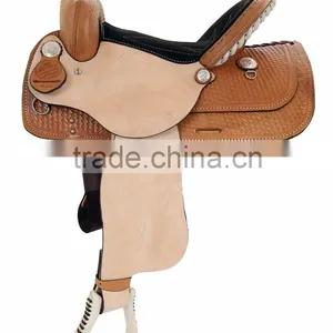 New Horse Western Pleasure Saddle Premium Quality WS111 thumbnail-1