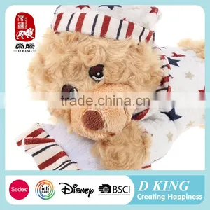 2016 New Design Sleeping Teddy Bear Toy thumbnail-2