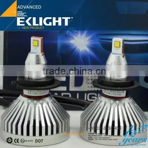 EK LIGHT 3600LM High Brightness Car Led Light H1 H3 H7 H8 H10 H11 9005 9006 D1S D2S D3S D4S Car Led Light thumbnail-1