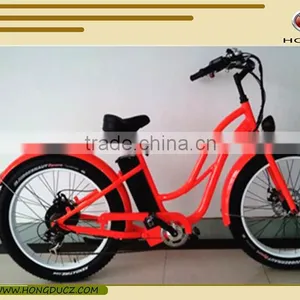 Newest! Hot Sale CE Approved Ladies' Electric Bike, MTB Fat Tire Electric Bike thumbnail-1