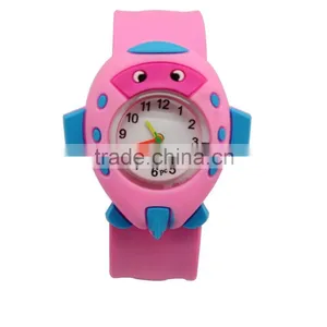 R0779 Unique Colorful Cute Cartoon Slap Kid Watch, Promotional Cheap Kid Watch thumbnail-1