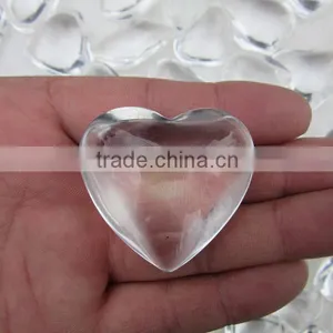 2015 CheapestClear Heart Shaped Crystal for Gifts thumbnail-2