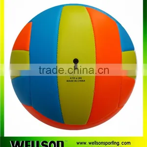 Colorful Machine Stitched 18 Panels Volleyball thumbnail-4