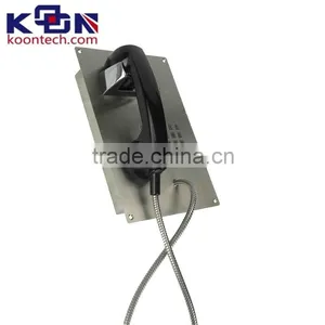 Elevator Parts Telephone Emergency Phone With SOS Device Telephone Vandal Resistant KNZD-07 thumbnail-1