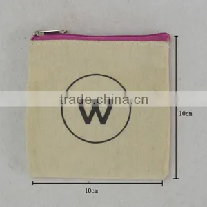 Fashion Small Canvas Zipper Bag Made in China thumbnail-3