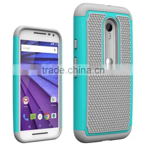 PC TPU 2 in 1 Slim Armor Cell Phone Case for Moto g3 thumbnail-2