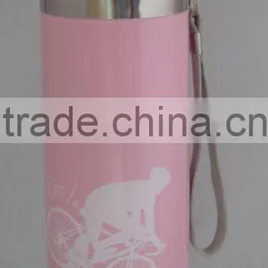 500ml Stainless Steel Vacuum Flask With Colorful Logo thumbnail-1