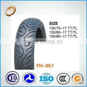 China Factory Tire Casing Type Motorcycle Tyre Tubeless Motorcycle Tyre 130/70-17 thumbnail-2