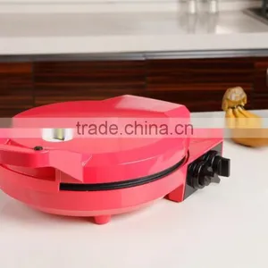 2016 Hot Selling Electric Non Stick Coating Round Pizza Oven Grill Maker With 180 Open thumbnail-2