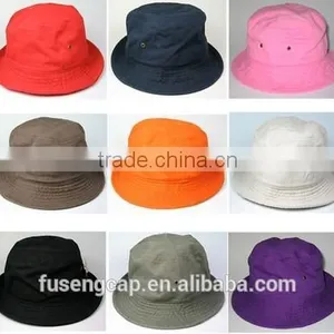 2014 Fashion Blank High Quality Cool Custom Large Brim Fishman New Design Bucket Hat Wholesale thumbnail-2