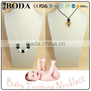 Baby Teething Toyteether Silicone Necklace thumbnail-5