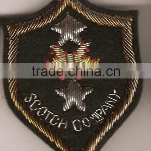 Hand Embroidered Badges , Emblems , Crest , Insignias ,Patches thumbnail-1