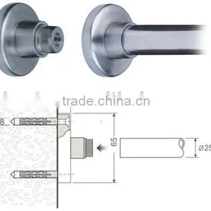 Tube Fixing Holder/Toilet Cubicle/washroom Partition thumbnail-1