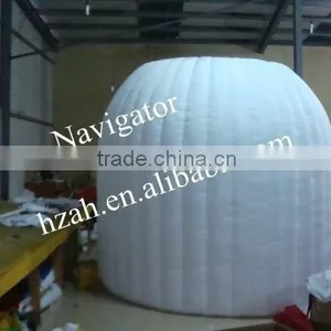 White Inflatable Wall With Lighting for Party Decoration thumbnail-3