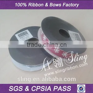Wholesale Christmas Cotton Ribbon Small Roll Packaging thumbnail-1