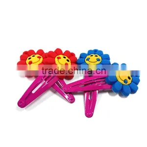 Different Color Designs Cheap Made Custom Shape Bobby Pins thumbnail-1