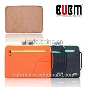 BUBM 2016 Laptop Sleeve Bag, Neoprene Laptop Sleeve Laptop Sleeve With Front Pocket thumbnail-3