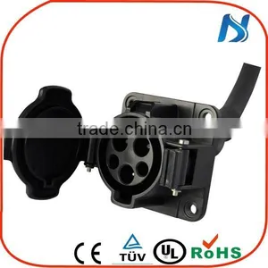 High Quality SAE J1772 Plug Holders /J1772 Holster EVSE Secure Dock thumbnail-2