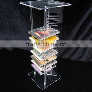 Acrylic Book/ Magazine /brochure Display Rack/case thumbnail-2