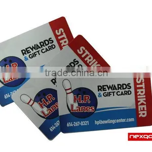 Custom Printing Embossed Number Gift Pvc Card thumbnail-3