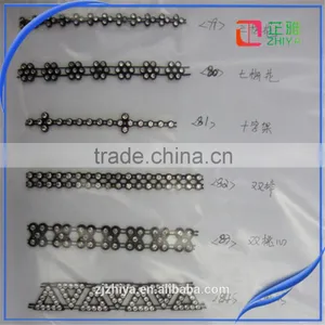 Factory Design 10yards Ss10 Wholesale Rhinestone Trim thumbnail-2