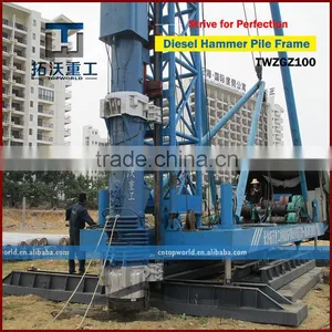 Brand New Diesel Hammer Pile Machine TWZGQ100 thumbnail-1