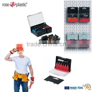 Clear Visible Plastic Packaging Box for Bits Set With Printing Available BP thumbnail-3