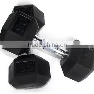 Wholesale Aerobic Hexagon Hex Dumbell With Logo Printed thumbnail-6