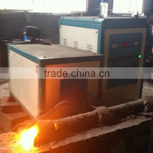 Super Audio Frequency 50KW Induction Nut Forging Machine thumbnail-1