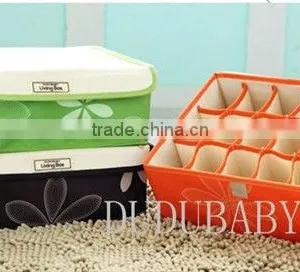 Finest of Quality Oxford Underwear Storage Box Living Box thumbnail-4